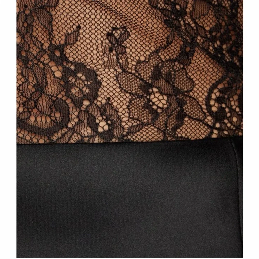 Dynamite Black Lace Slip Dress - Picture 2 of 4